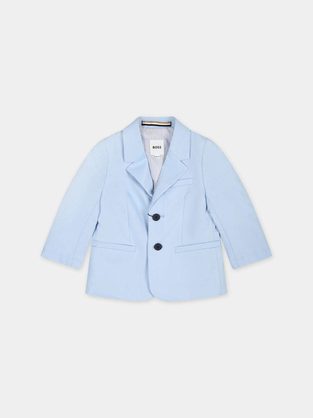 Sky blue jacket for baby boy